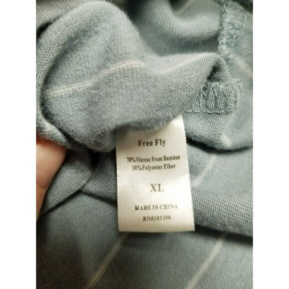 Free Fly Bamboo Dress Dockside‎ Tshirt Dress Womens Size XL gray Lightweight upf - Picture 6 of 8